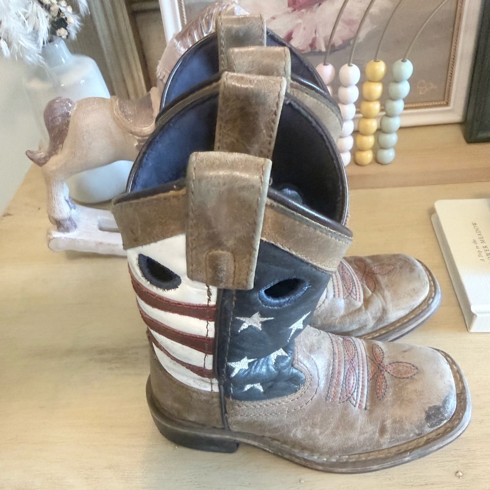 Kids Patriotic Cowboy Boots